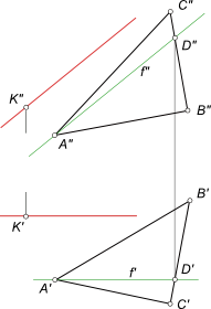 Признаки параллельности прямой и плоскости